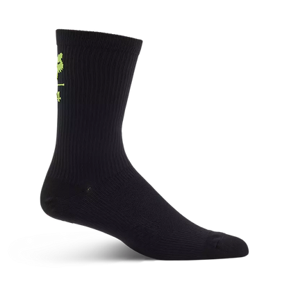 Fox Racing 8" Ranger Sock - Fox 74 - Black-Yellow