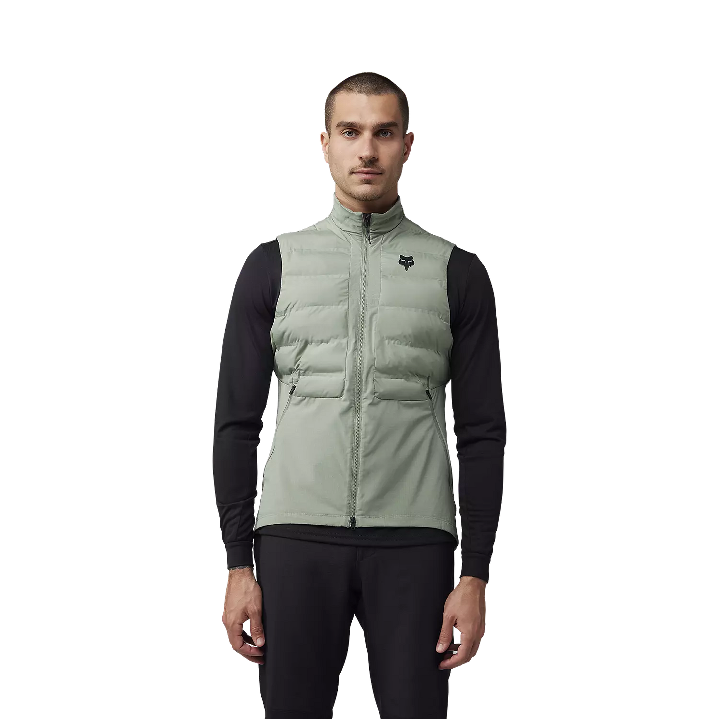 Fox Racing Flexair Fire Cycling Vest - Moss