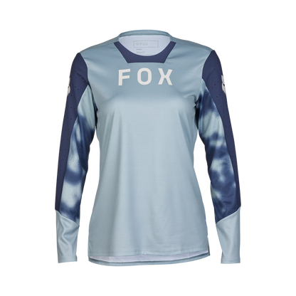 Fox Racing Defend Long Sleeve MTB Jersey - Taunt - Womens - Gunmetal