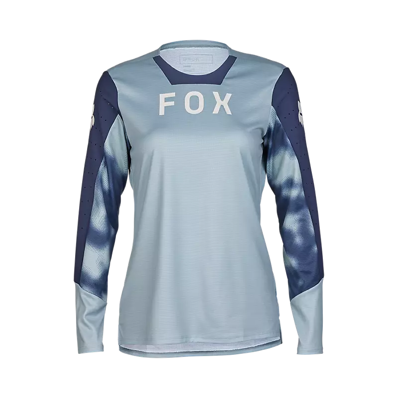 Fox Racing Defend Long Sleeve MTB Jersey - Taunt - Womens - Black