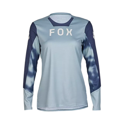 Fox Racing Defend Long Sleeve MTB Jersey - Taunt - Womens - Black