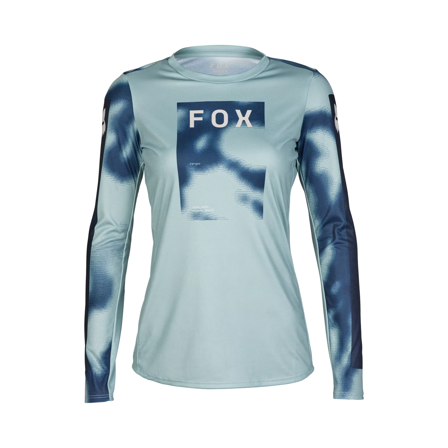 Fox Racing Ranger Long Sleeve MTB Jersey - Taunt - Womens - Gunmetal