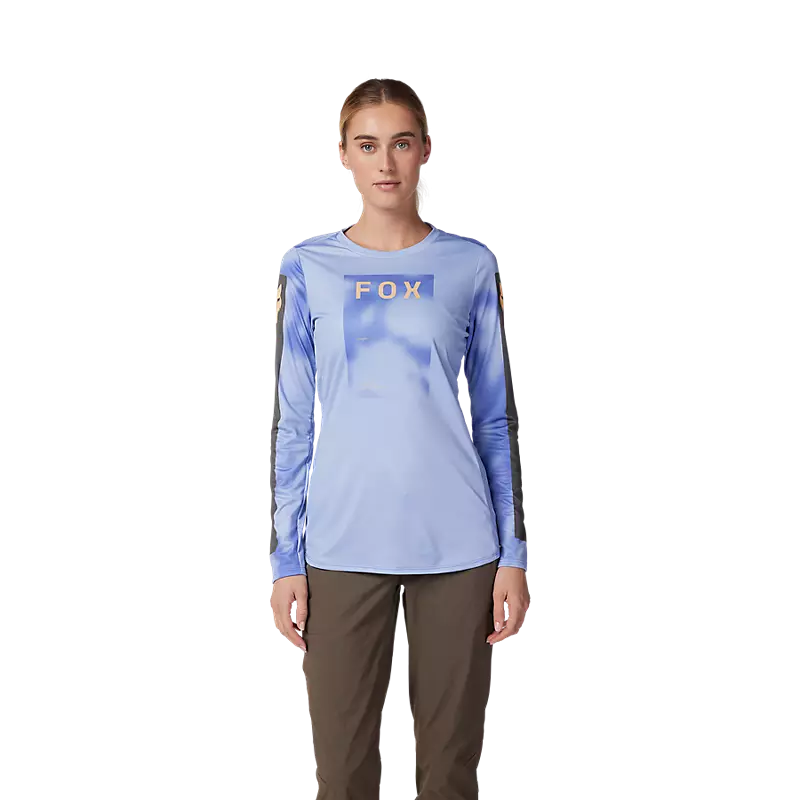 Fox Racing Ranger Long Sleeve MTB Jersey - Taunt - Womens - Tulip