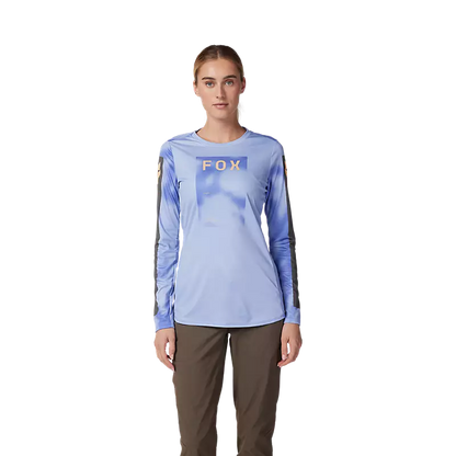 Fox Racing Ranger Long Sleeve MTB Jersey - Taunt - Womens - Tulip