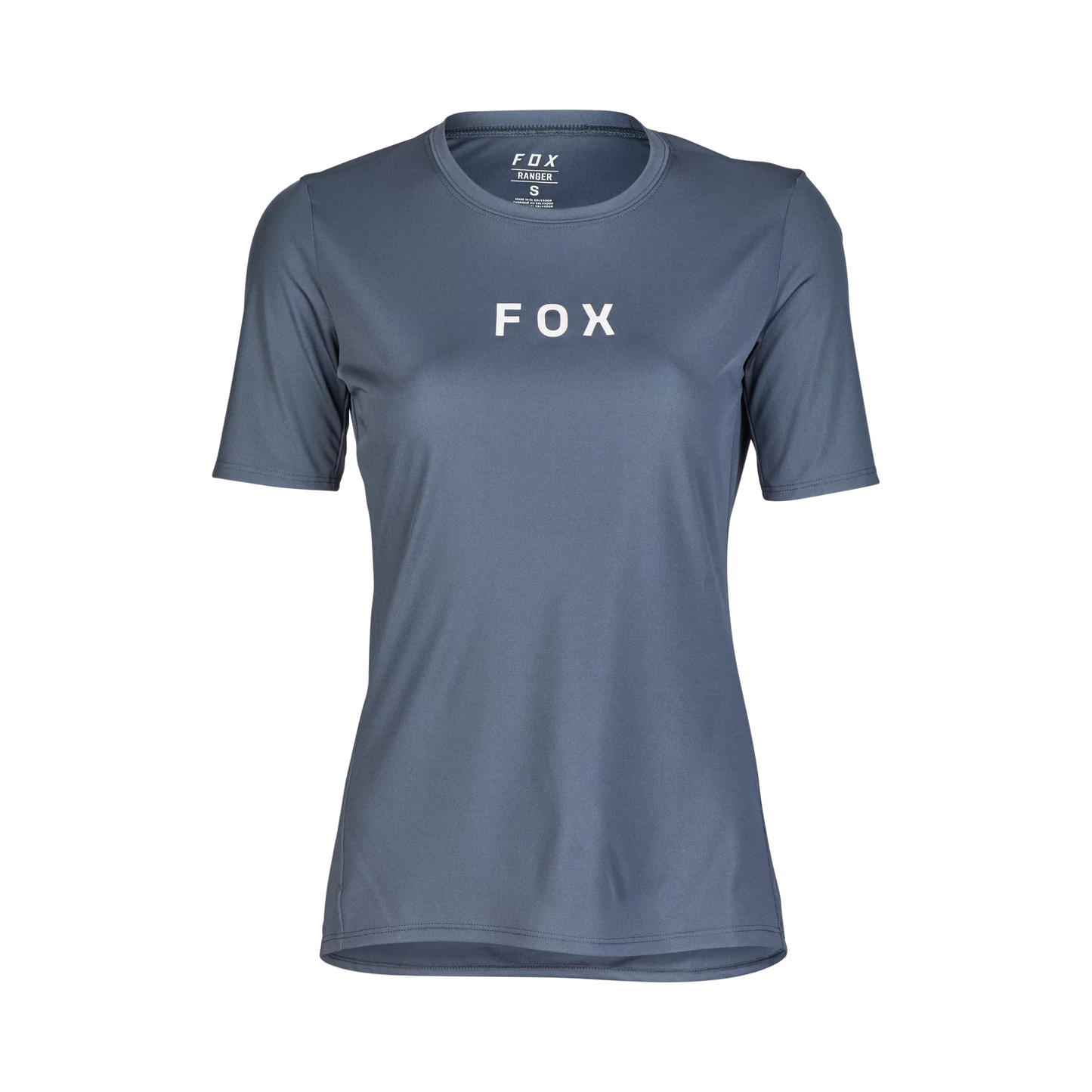 Fox Racing Ranger Short Sleeve MTB Jersey - Wordmark - Womens - Graphite