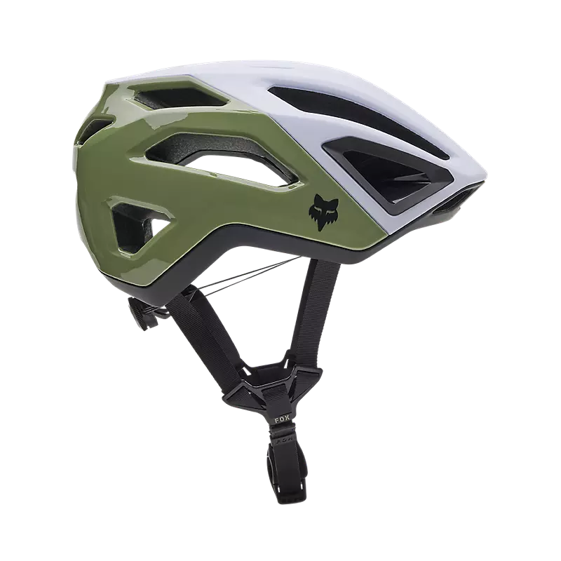 Fox Racing Crossframe Pro MTB Helmet - Exploration - Moss