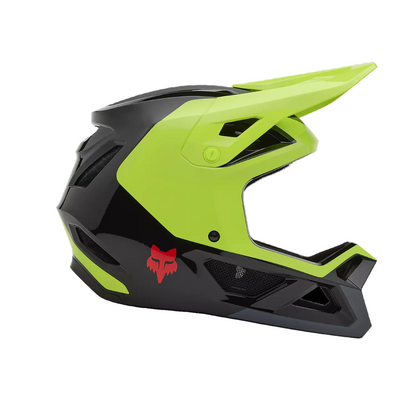 Fox Racing Rampage Full Face Helmet - Barge - Flo Yellow