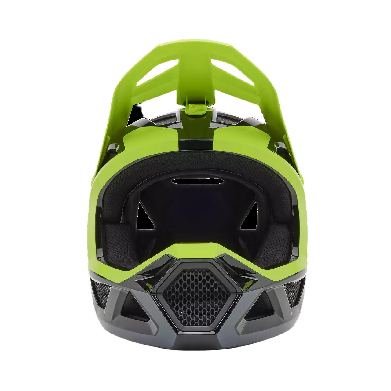 Fox Racing Rampage Full Face Helmet - Barge - Flo Yellow