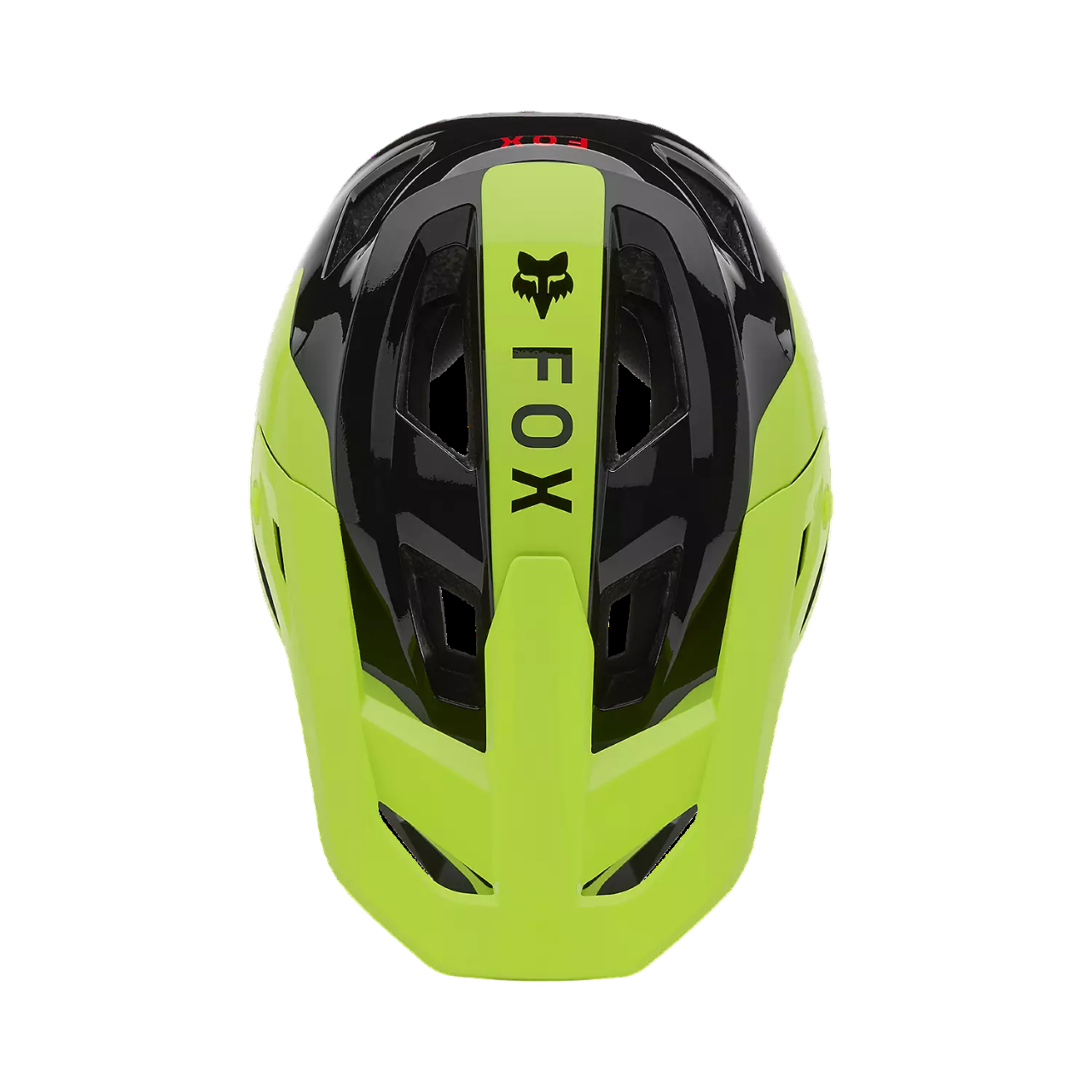 Fox Racing Rampage Full Face Helmet - Barge - Flo Yellow