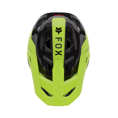 Fox Racing Rampage Full Face Helmet - Barge - Flo Yellow