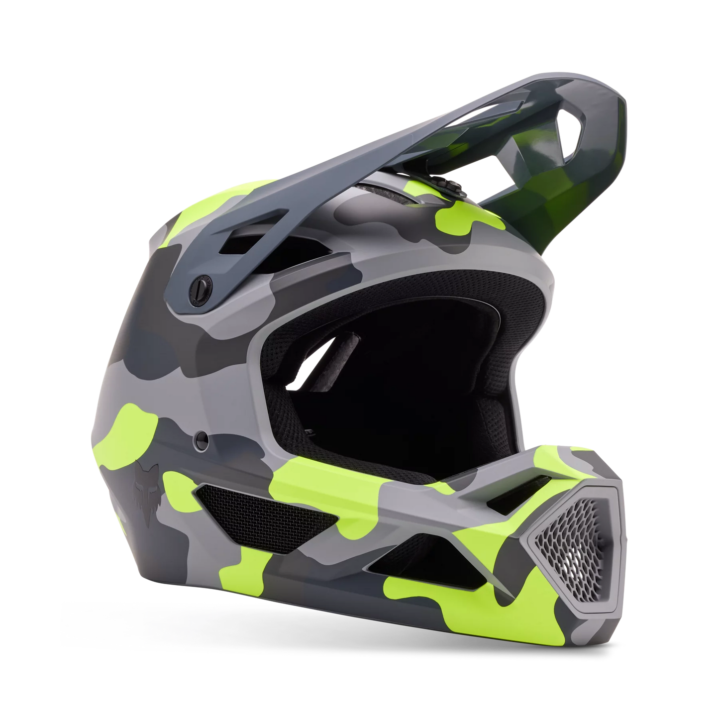 Fox Racing Rampage Full Face Helmet - Camo - Youth - White