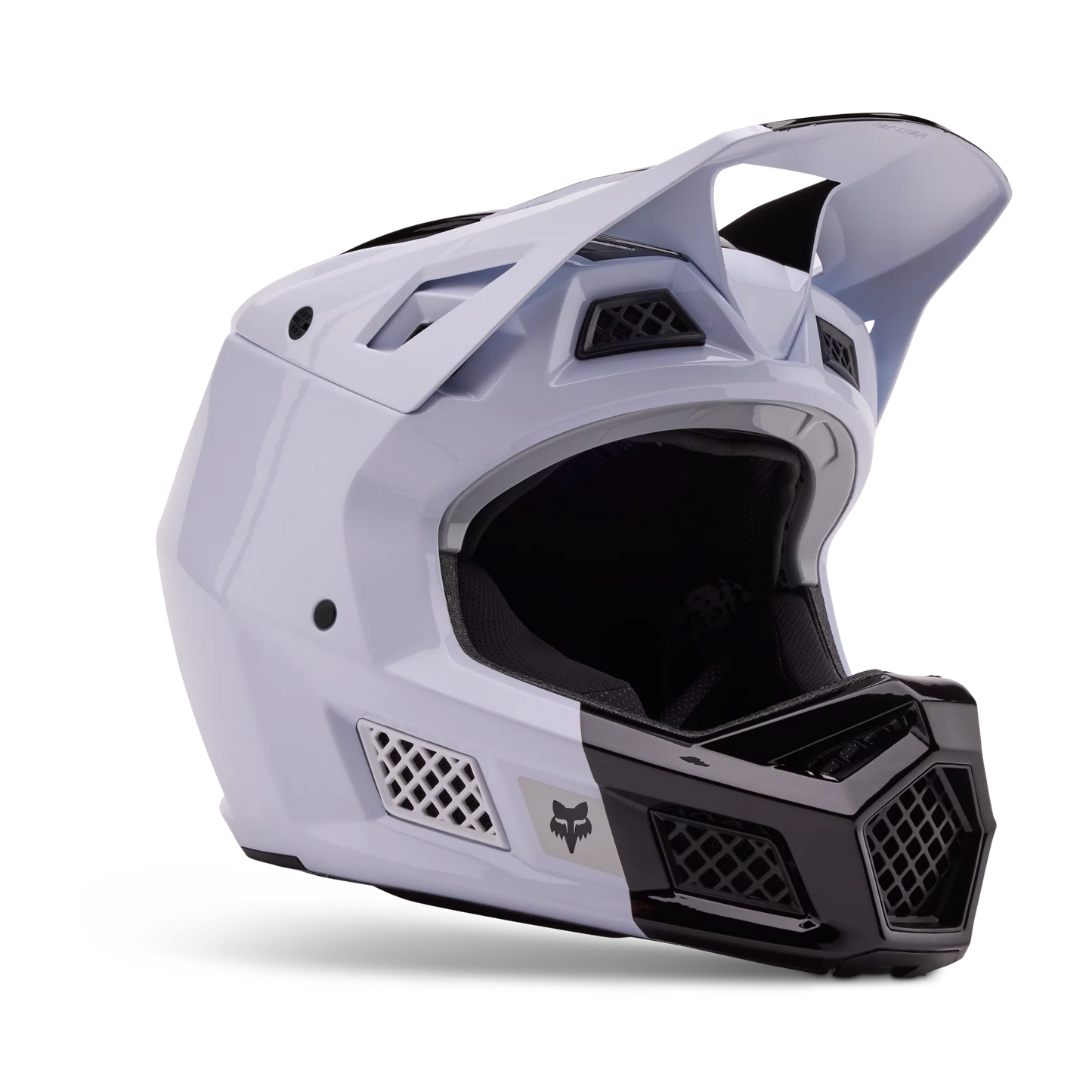 Fox Racing Rampage Pro Carbon Full Face Helmet - Intrude - CE/CPSC - White