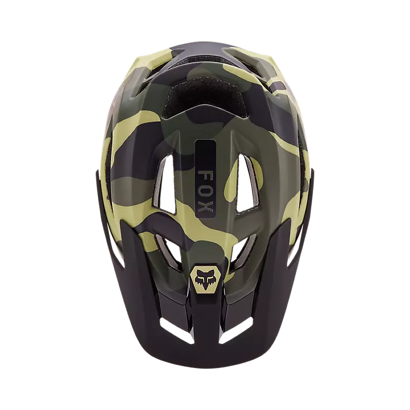 Fox Racing Speedframe MTB Helmet Camo Green Camo Cambria Bike