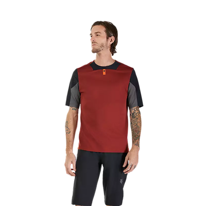 Fox Racing Defend Short Sleeve MTB Jersey - Rust