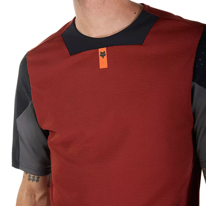 Fox Racing Defend Short Sleeve MTB Jersey - Rust