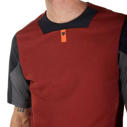 Fox Racing Defend Short Sleeve MTB Jersey - Rust