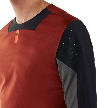Fox Racing Defend Short Sleeve MTB Jersey - Rust