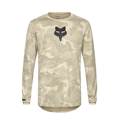 Fox Racing Ranger Tru Dri Long Sleeve MTB Jersey - Cream
