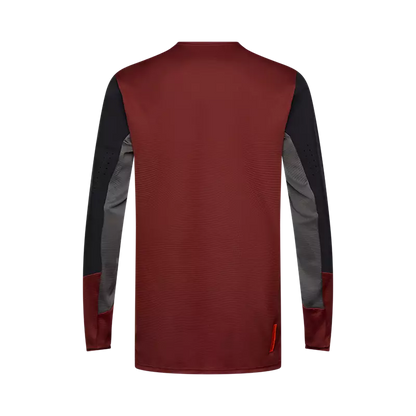 Fox Racing Defend Long Sleeve MTB Jersey - Rust