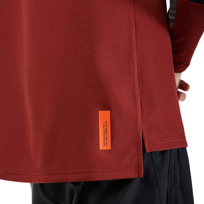 Fox Racing Defend Long Sleeve MTB Jersey - Rust