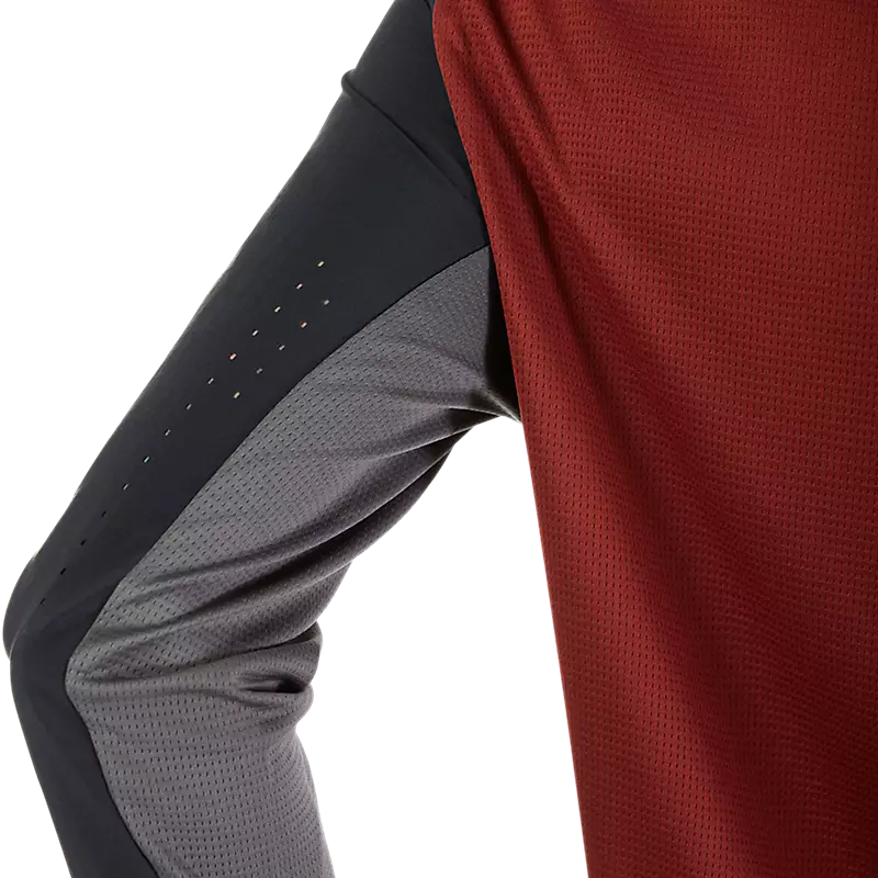 Fox Racing Defend Long Sleeve MTB Jersey - Rust