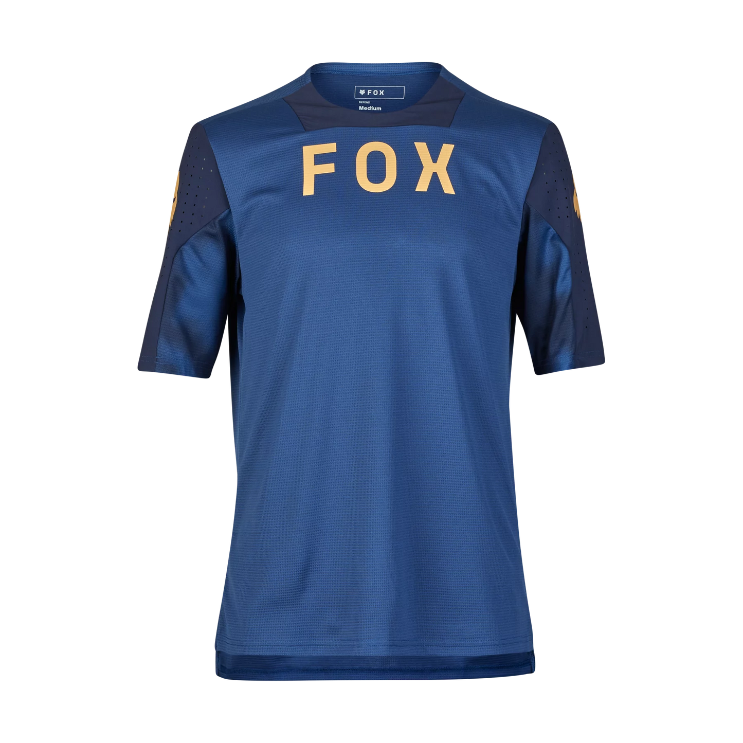 Fox Racing Defend Short Sleeve MTB Jersey - Taunt - Indigo