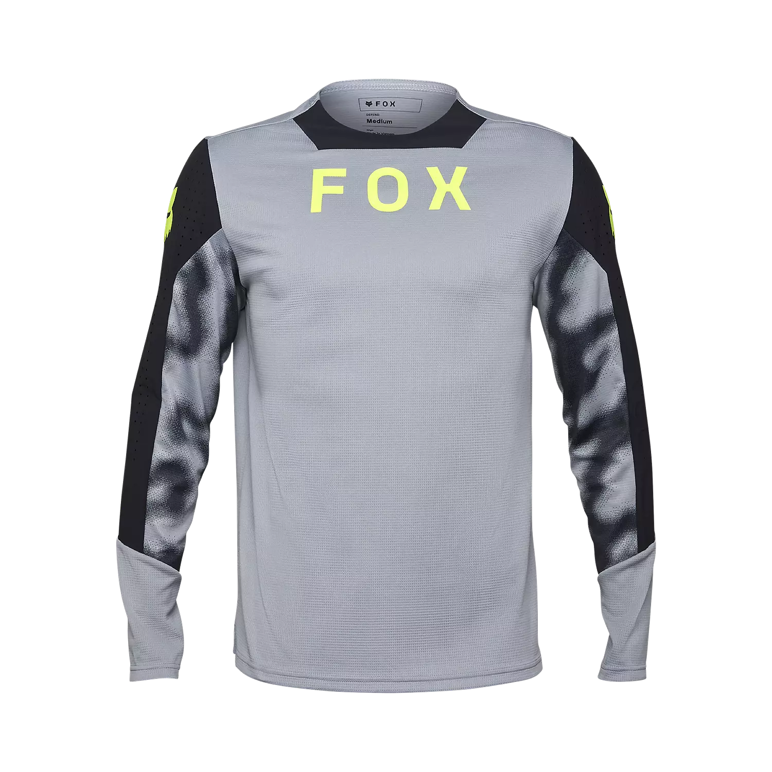 Fox Defend Taunt Long Sleeve Jersey Steel Grey / X-Large