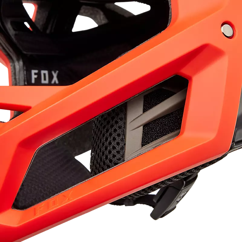 fox fullface helm orange Fox Racing Proframe RS Full Face Helmet - NUF