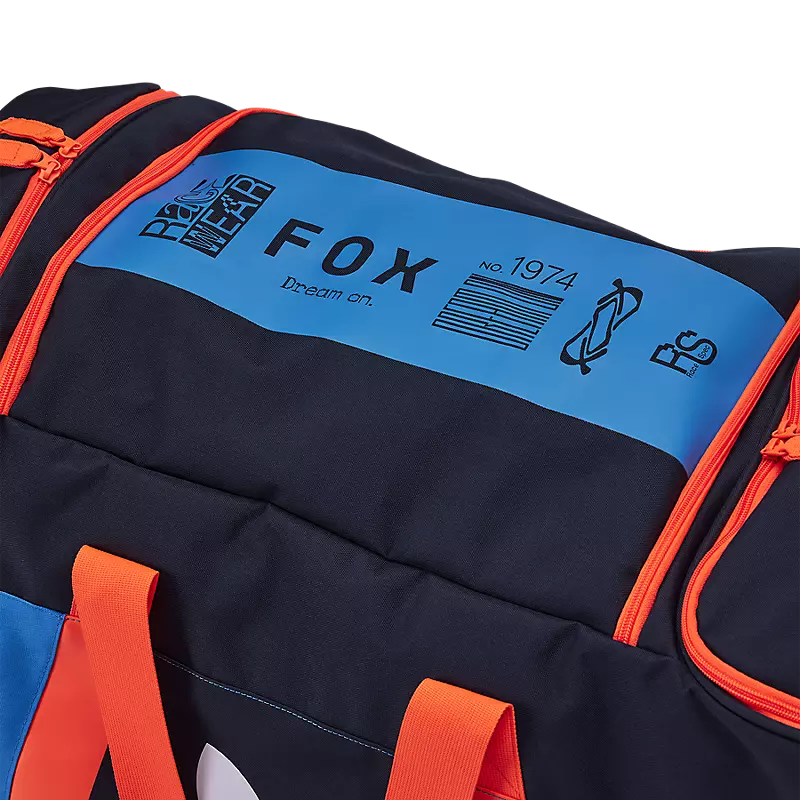 Fox Racing Race Spec Shuttle 180 Roller Bag - Tru Blue – Cambria Bike Fox Racing Race Spec Shuttle 180 Roller Bag - Tru Blue – Cambria Bike