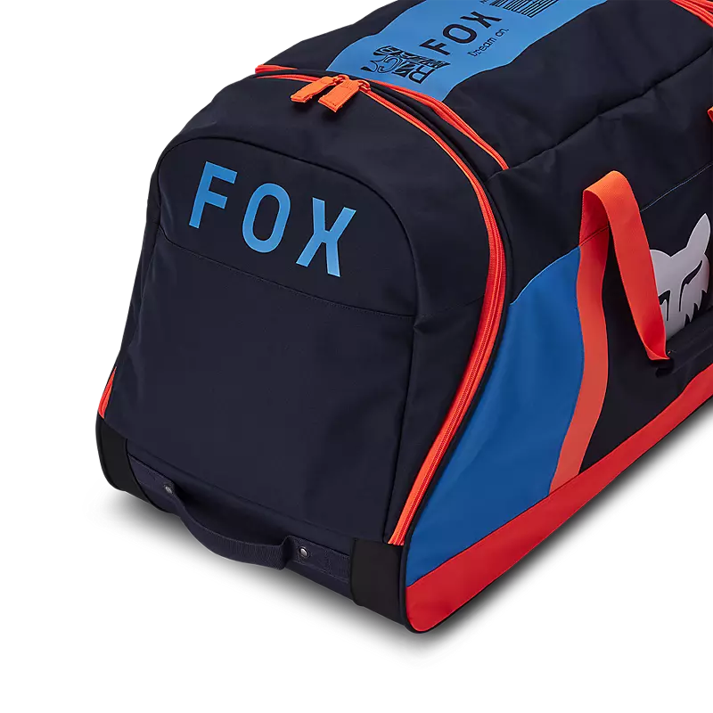 Fox Racing Race Spec Shuttle 180 Roller Bag - Tru Blue – Cambria Bike Fox Racing Race Spec Shuttle 180 Roller Bag - Tru Blue – Cambria Bike