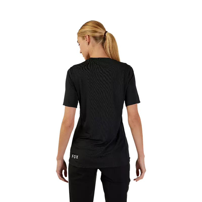 Fox Racing Ranger Short Sleeve MTB Jersey - Foxhead - Womens - Black