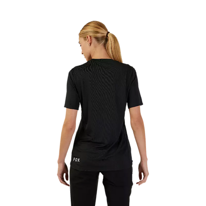 Fox Racing Ranger Short Sleeve MTB Jersey - Foxhead - Womens - Black