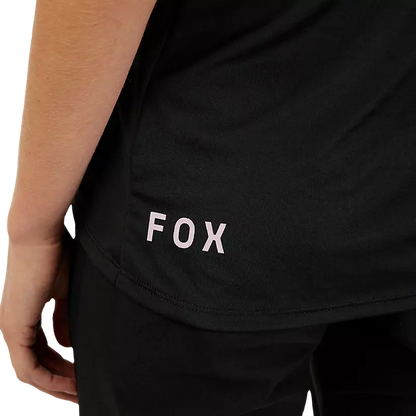 Fox Racing Ranger Short Sleeve MTB Jersey - Foxhead - Womens - Black