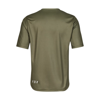 Fox Racing Ranger Short Sleeve MTB Jersey - Youth - Olive Green