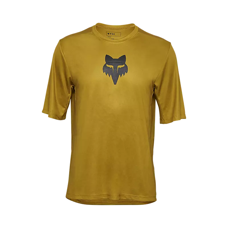 Fox Racing Ranger Short Sleeve MTB Jersey - Youth - Mustard