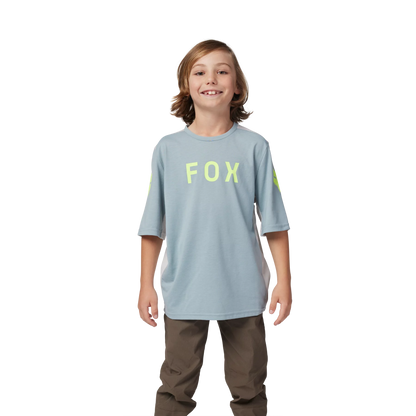 Fox Racing Ranger Short Sleeve MTB Jersey - Aviation - Youth - Gunmetal