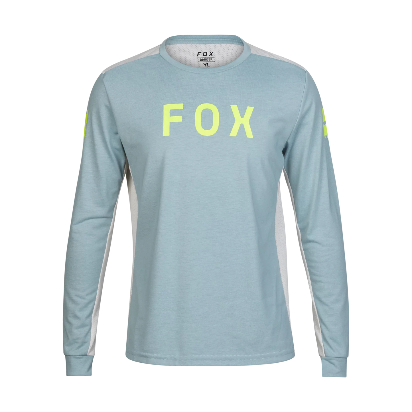 Fox Racing Ranger Long Sleeve MTB Jersey - Aviation - Youth - Gunmetal