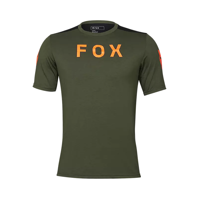 Fox Racing Ranger Dri Release Short Sleeve MTB Jersey - Aviation - Dark Sage