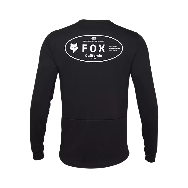 Fox Racing Ranger Dri Release Mid Long Sleeve MTB Jersey - Black