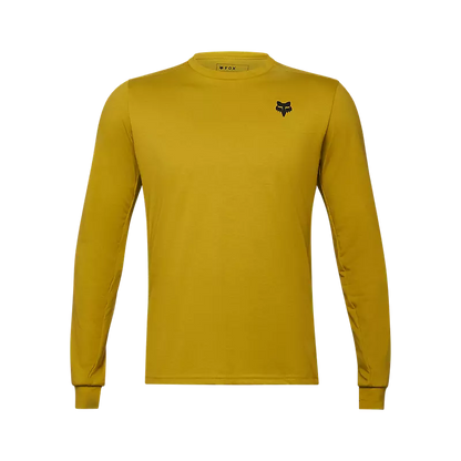 Fox Racing Ranger Dri Release Mid Long Sleeve MTB Jersey - Mustard