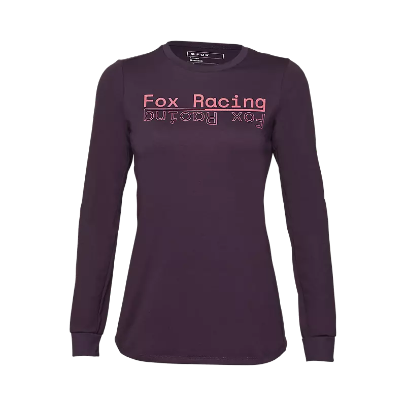 Fox Racing Ranger Dri Release Mid Long Sleeve MTB Jersey - Womens - Dark Purple