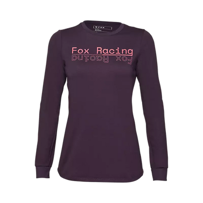 Fox Racing Ranger Dri Release Mid Long Sleeve MTB Jersey - Womens - Dark Purple