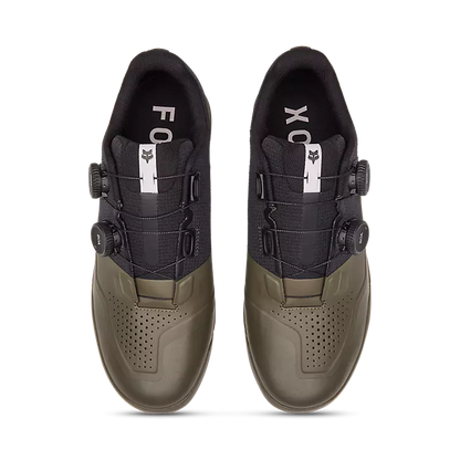 Fox Racing Union BOA Clipless MTB Shoe - Military Green