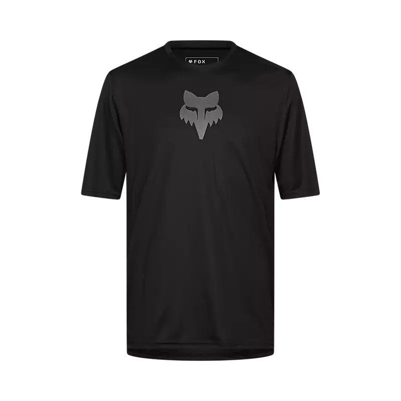 Fox Racing Ranger Short Sleeve MTB Jersey - Fox Head - Black