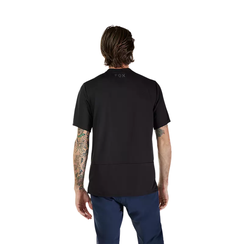 Fox Racing Ranger Short Sleeve MTB Jersey - Fox Head - Black