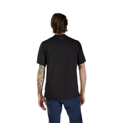 Fox Racing Ranger Short Sleeve MTB Jersey - Fox Head - Black