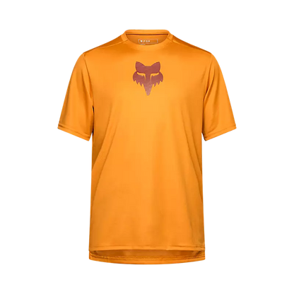 Fox Racing Ranger Short Sleeve MTB Jersey - Fox Head - Caramel