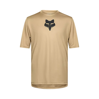 Fox Racing Ranger Short Sleeve MTB Jersey - Fox Head - Sand