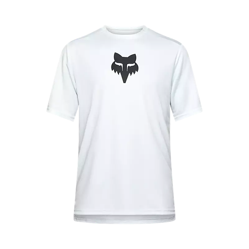 Fox Racing Ranger Short Sleeve MTB Jersey - Fox Head - Pale Blue