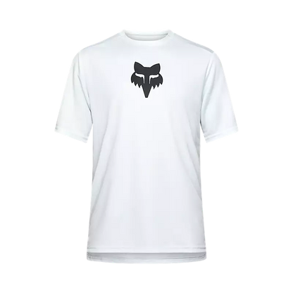 Fox Racing Ranger Short Sleeve MTB Jersey - Fox Head - Pale Blue